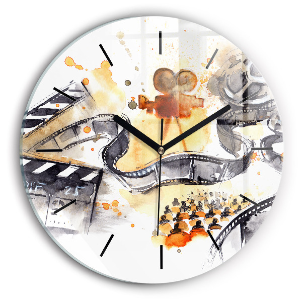 Orologio rotondo Telecamera per cinematografia