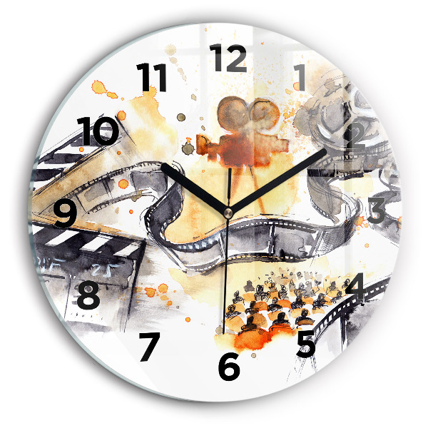 Orologio rotondo Telecamera per cinematografia