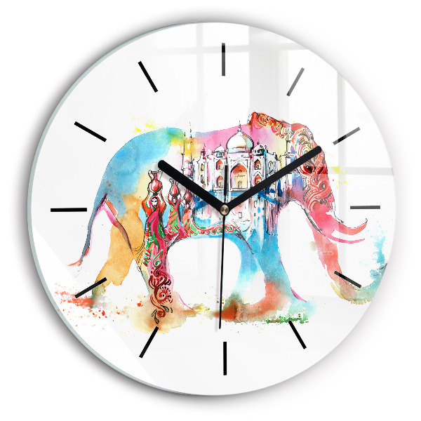 Orologio rotondo Cultura indiana