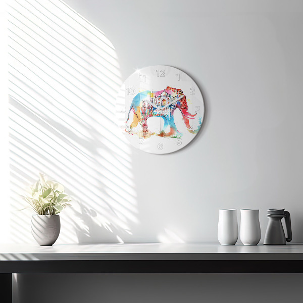 Orologio rotondo Cultura indiana