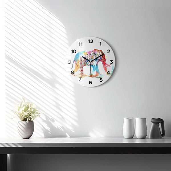 Orologio rotondo Cultura indiana