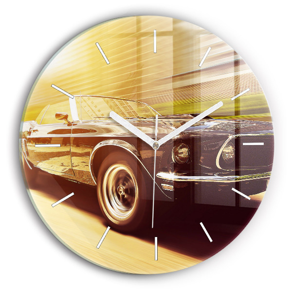 Orologio rotondo Auto d'epoca classica