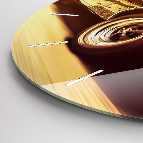 Orologio rotondo Auto d'epoca classica