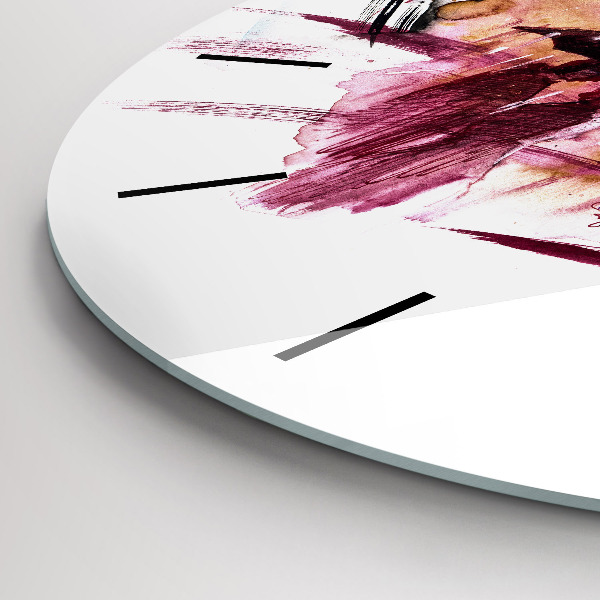 Orologio rotondo Coppia romantica