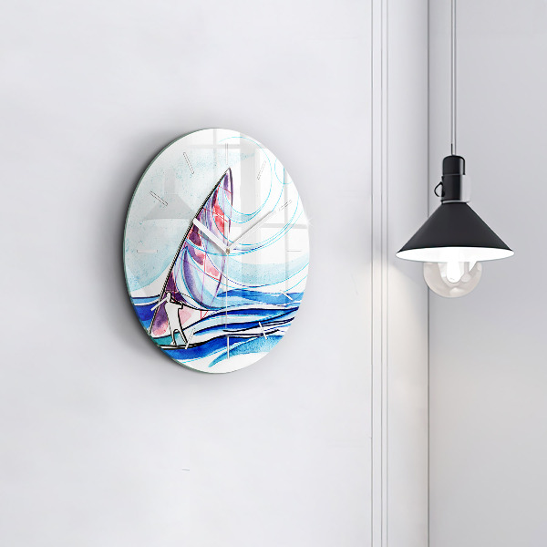 Orologio rotondo Tavola da surf