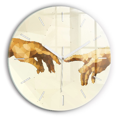 Orologio rotondo Creazione di Adamo