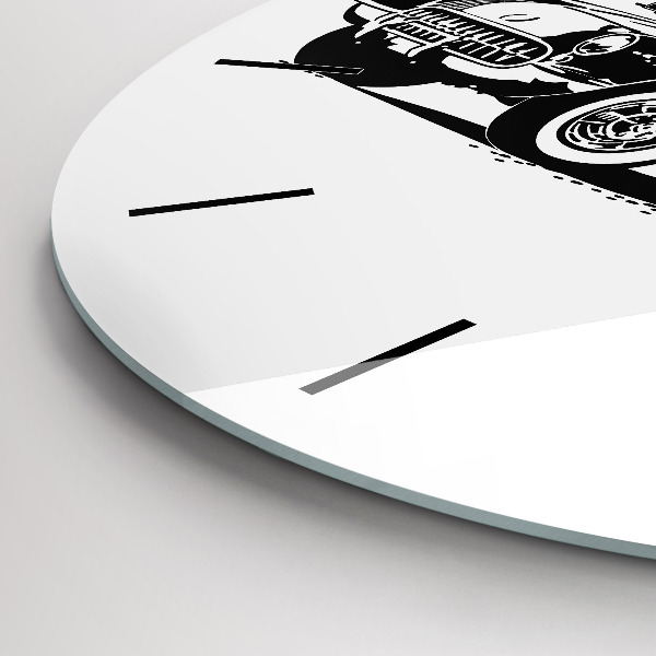 Orologio rotondo Illustrazione retrò