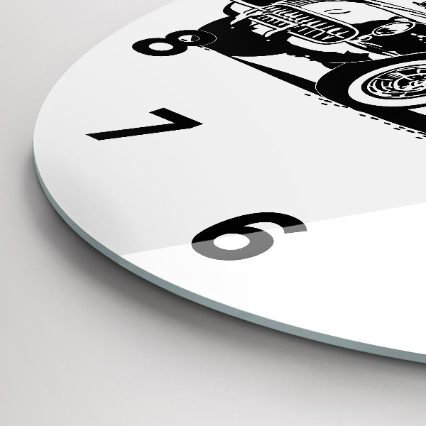 Orologio rotondo Illustrazione retrò
