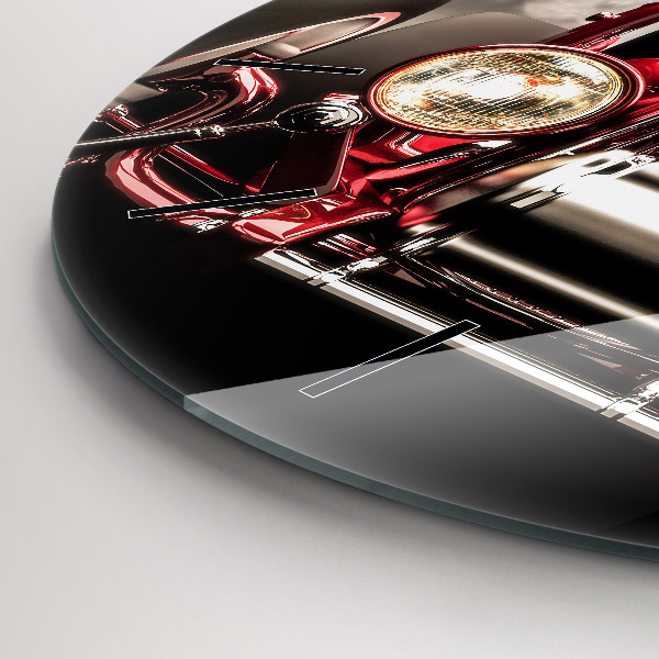 Orologio rotondo Vecchia auto d'epoca