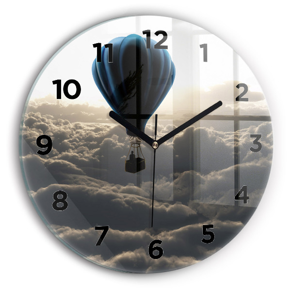 Orologio rotondo Palloncino nel cielo