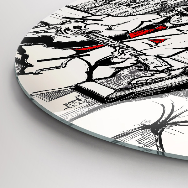 Orologio rotondo Jazz a New York