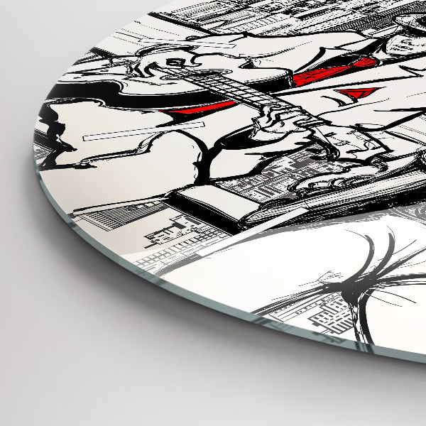 Orologio rotondo Jazz a New York