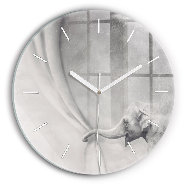 Orologio rotondo Elefante