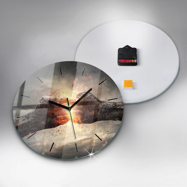 Orologio rotondo Pugni Forza Potenza