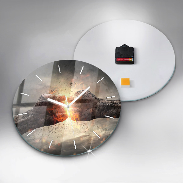Orologio rotondo Pugni Forza Potenza