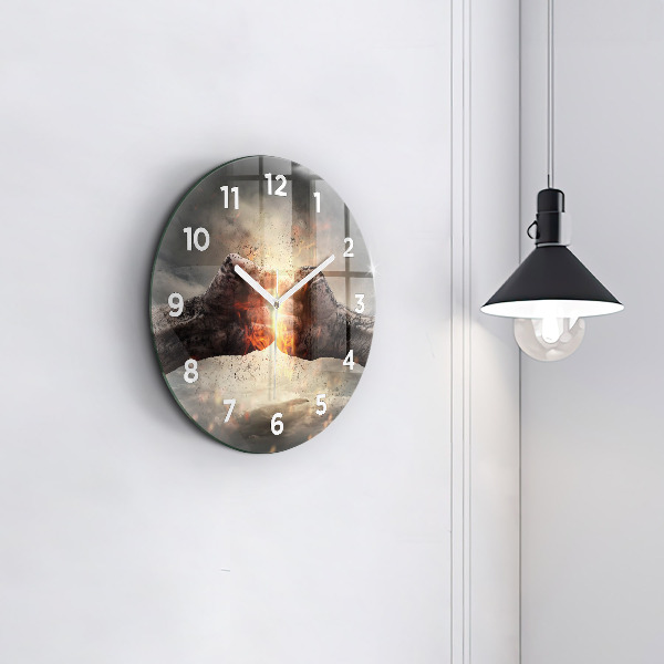 Orologio rotondo Pugni Forza Potenza
