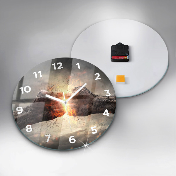 Orologio rotondo Pugni Forza Potenza
