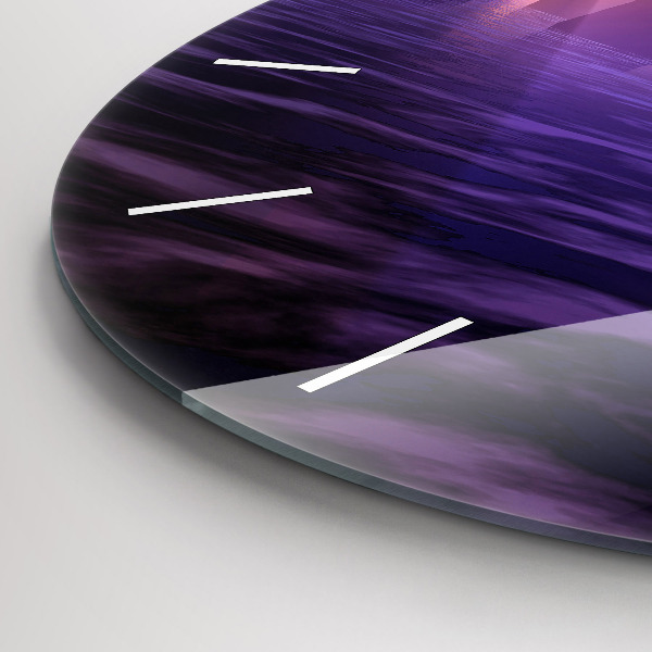 Orologio rotondo Tramonto a Stonehenge