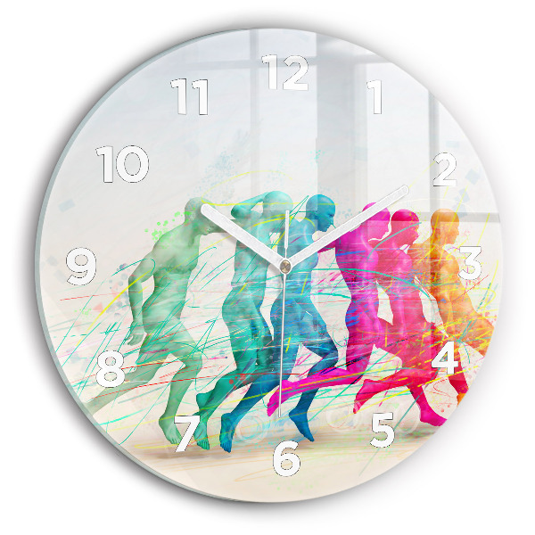 Orologio rotondo Persone colorate