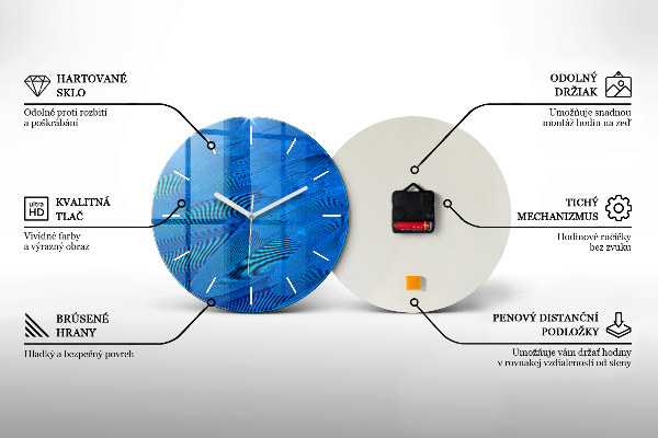Orologio rotondo Esplosione della bomba atomica