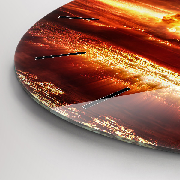 Orologio rotondo Esplosione della bomba atomica