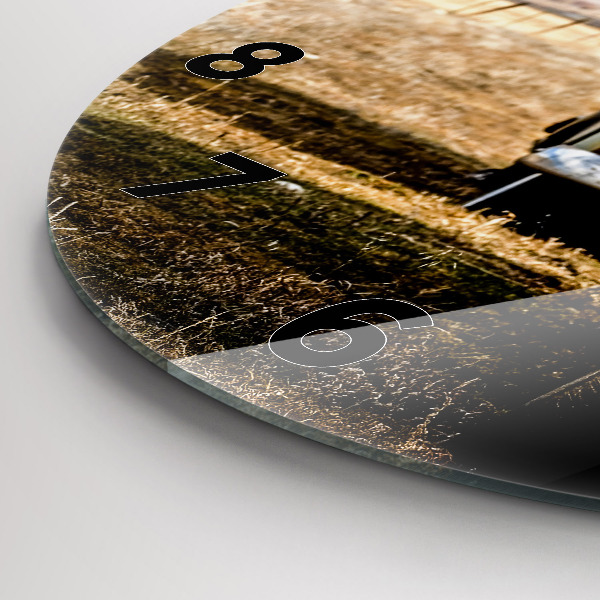 Orologio rotondo Vecchie auto