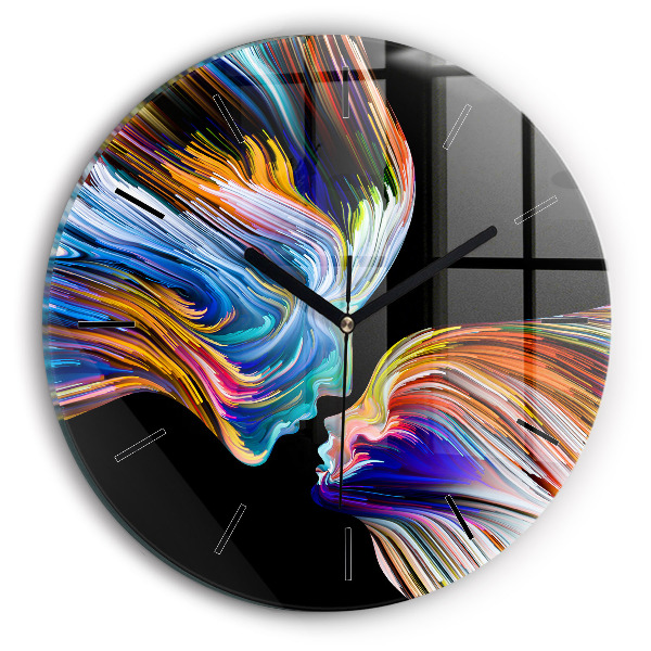 Orologio rotondo Arte emozionale