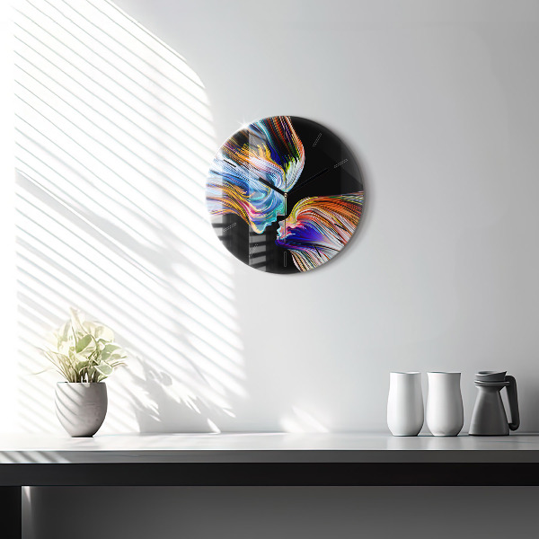 Orologio rotondo Arte emozionale