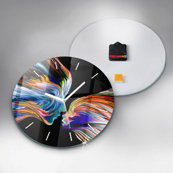 Orologio rotondo Arte emozionale