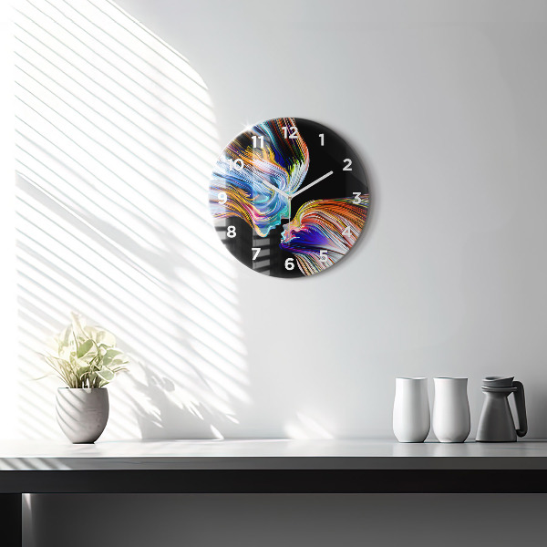 Orologio rotondo Arte emozionale