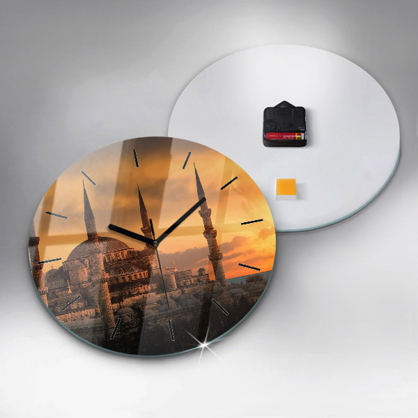 Orologio rotondo Moschea di Istanbul