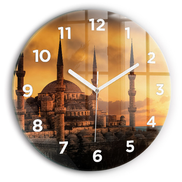 Orologio rotondo Moschea di Istanbul