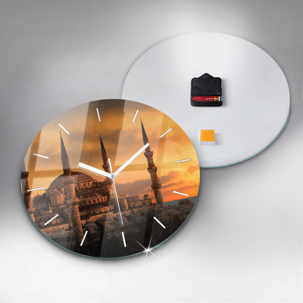Orologio rotondo Moschea di Istanbul