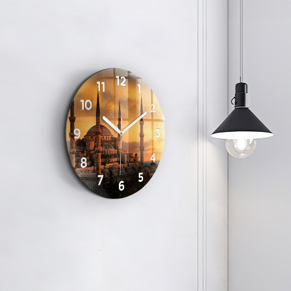 Orologio rotondo Moschea di Istanbul