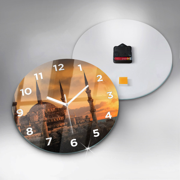 Orologio rotondo Moschea di Istanbul