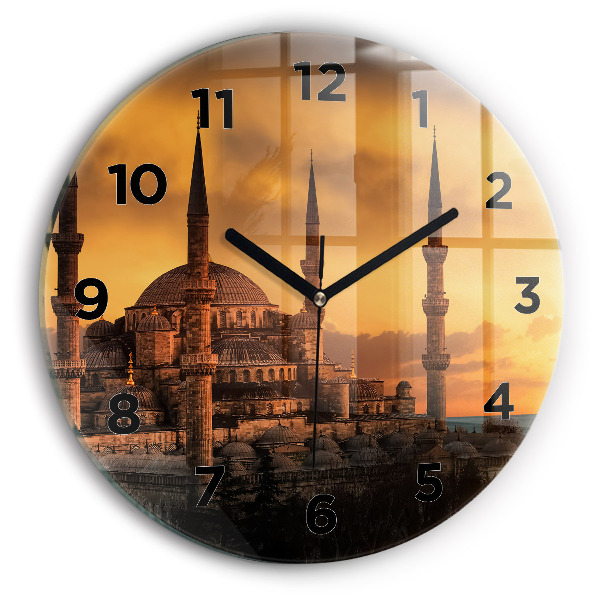Orologio rotondo Moschea di Istanbul