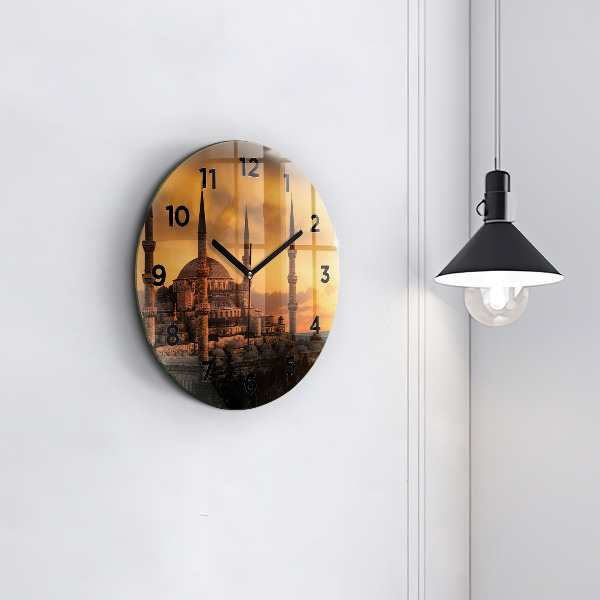 Orologio rotondo Moschea di Istanbul