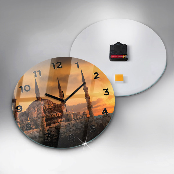 Orologio rotondo Moschea di Istanbul