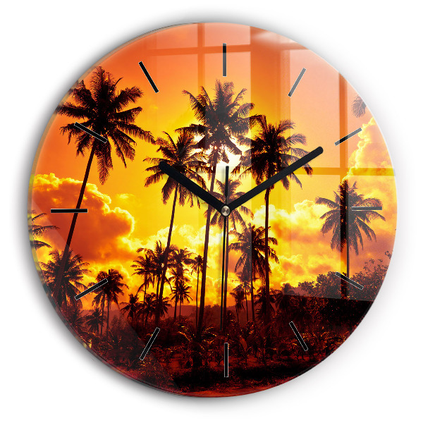 Orologio rotondo Thailandia Klong Prao Beach