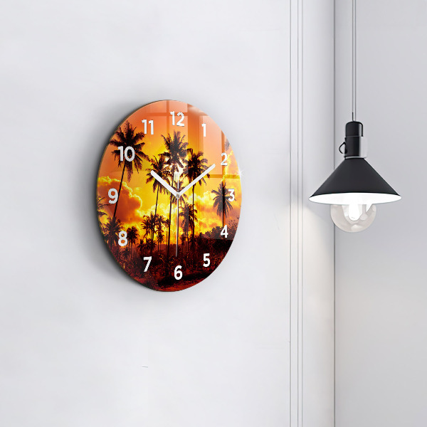 Orologio rotondo Thailandia Klong Prao Beach