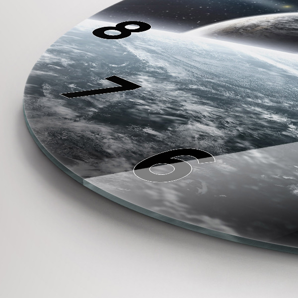 Orologio rotondo Spazio e pianeti