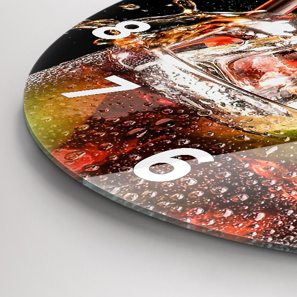 Orologio rotondo Bere con ghiaccio