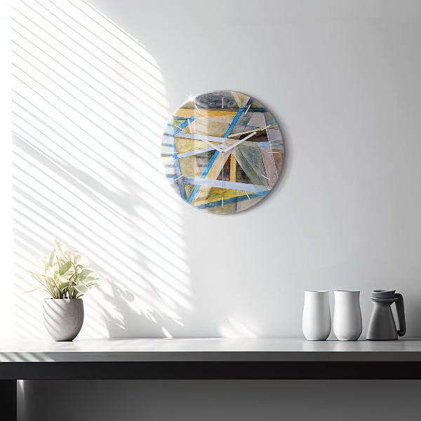 Orologio rotondo Pittura impressionista