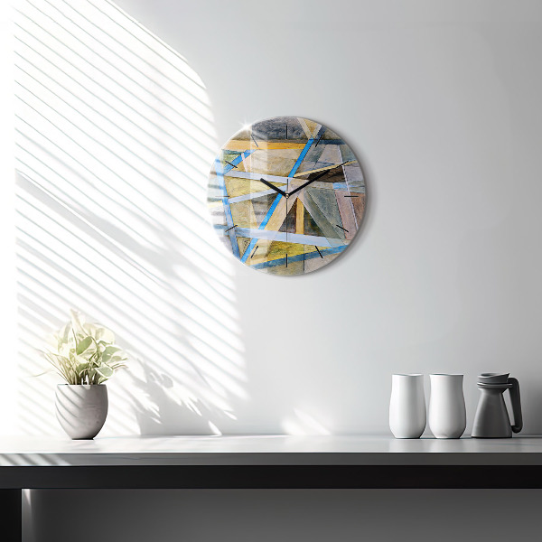 Orologio rotondo Pittura impressionista