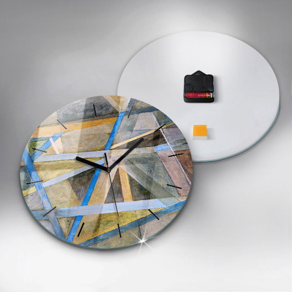 Orologio rotondo Pittura impressionista