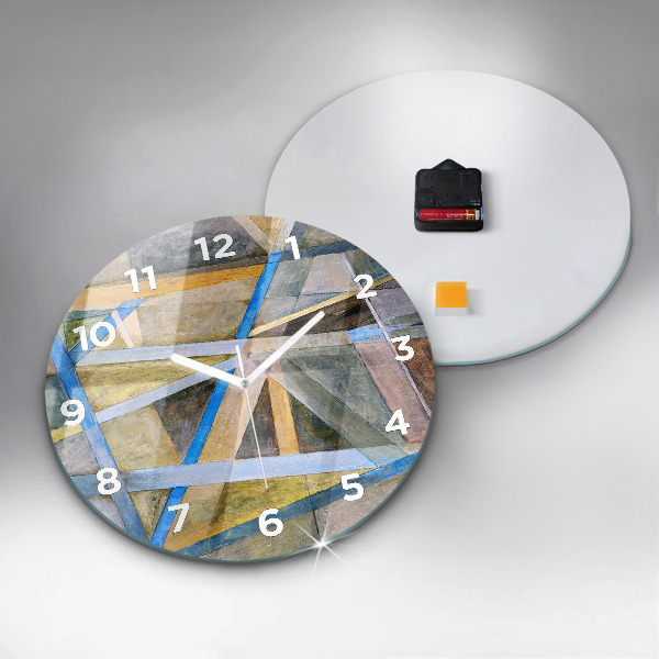 Orologio rotondo Pittura impressionista