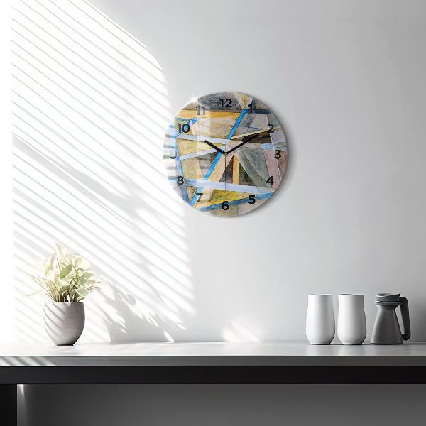 Orologio rotondo Pittura impressionista