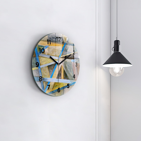 Orologio rotondo Pittura impressionista
