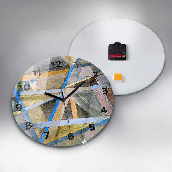 Orologio rotondo Pittura impressionista
