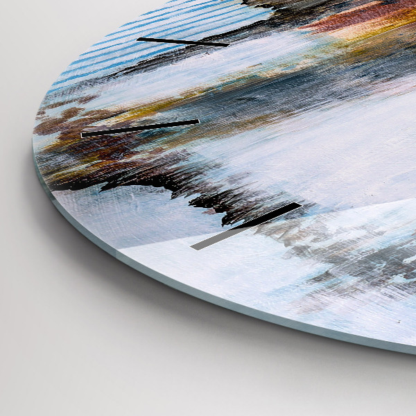 Orologio rotondo Astrazione